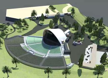 Render de obra en el Teatro de Verano